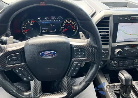 2017 Ford F150 Raptor из США, поврежденный, VIN 1FTFW1RG2HFB63353